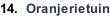 14.  Oranjerietuin